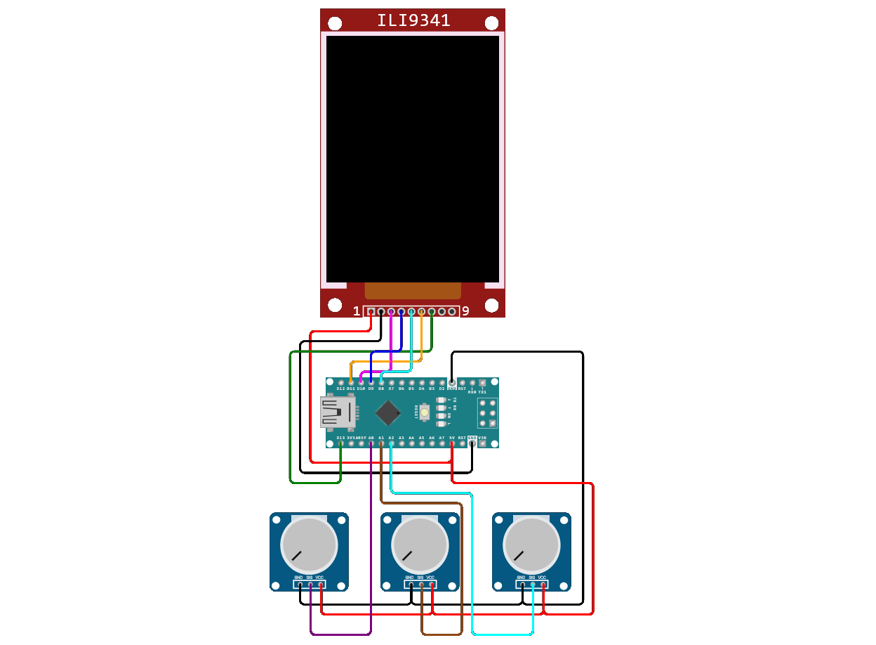 Color Picker z Arduinom Nano
